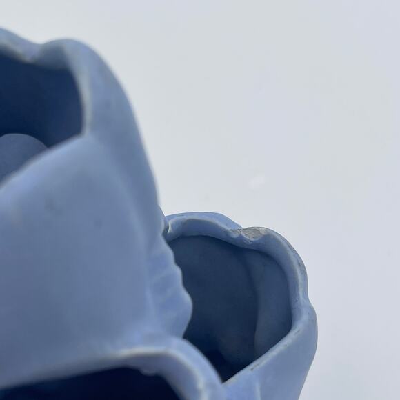 Niloak Art Deco Blue Tulip Vase - Picture 12 of 15